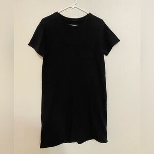 Pact Black T-Shirt Dress, women’s medium